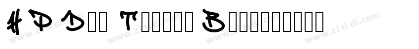 HP Dan Truong Bold_z字体转换